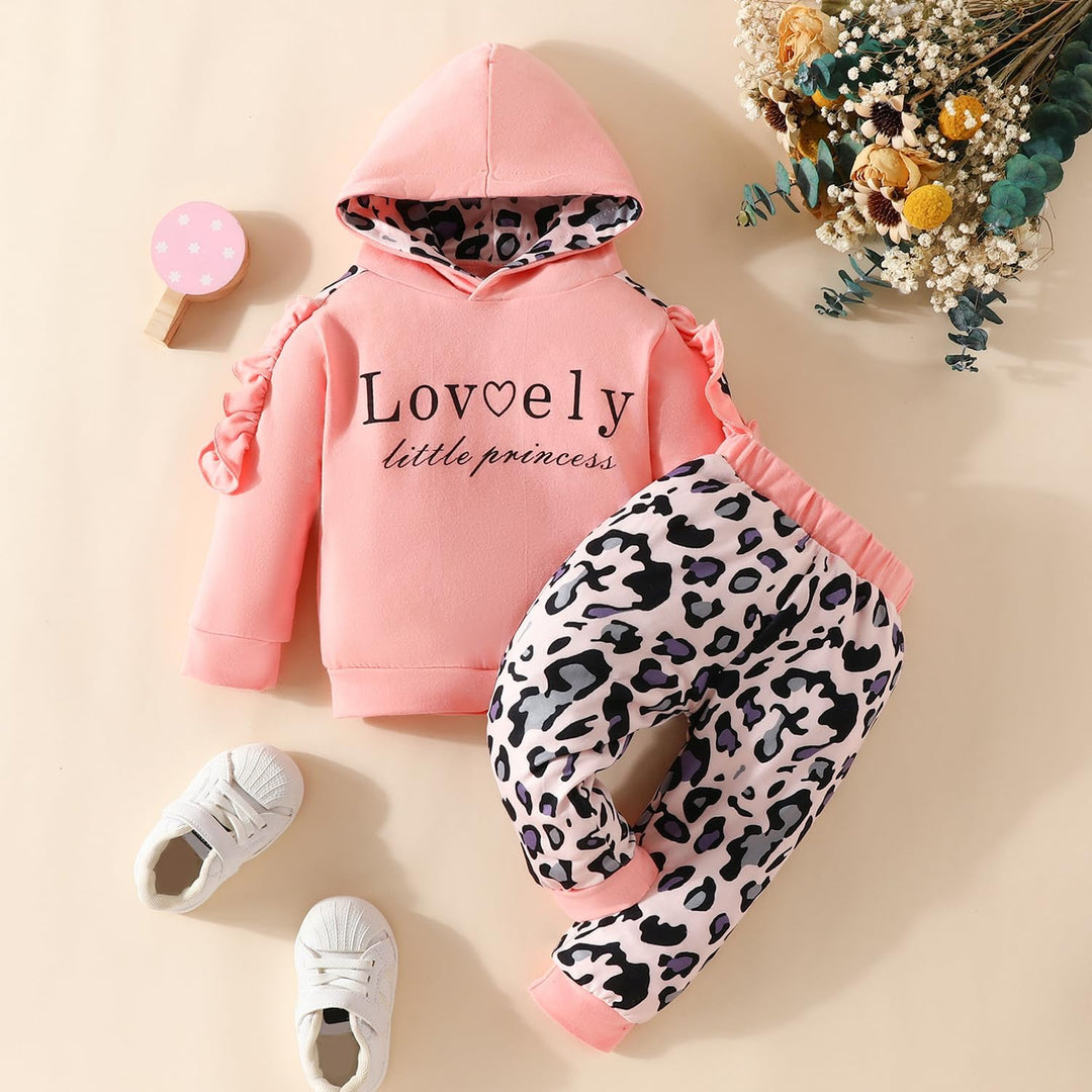 Baby Mädchen Kleidung Langarm Sweatshirt Känguru Tasche Floral Hoodie Tops &amp; Hosen Herbst Winter Out