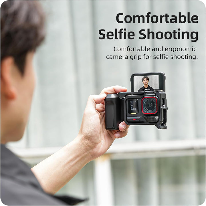 Gdraco Xplorer Grip Kit für Insta360 Ace Pro/2 Seitengriff Griff für Insta360 Ace Pro 2/Ace Pro