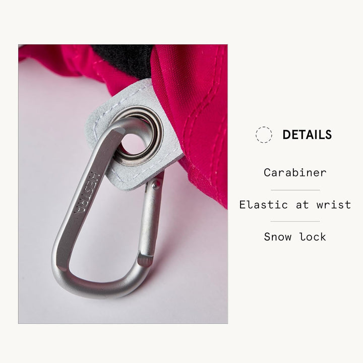 HESTRA Damen Heli Ski Female Fäustling Skihandschuhe Fingerhandschuhe 7, 7