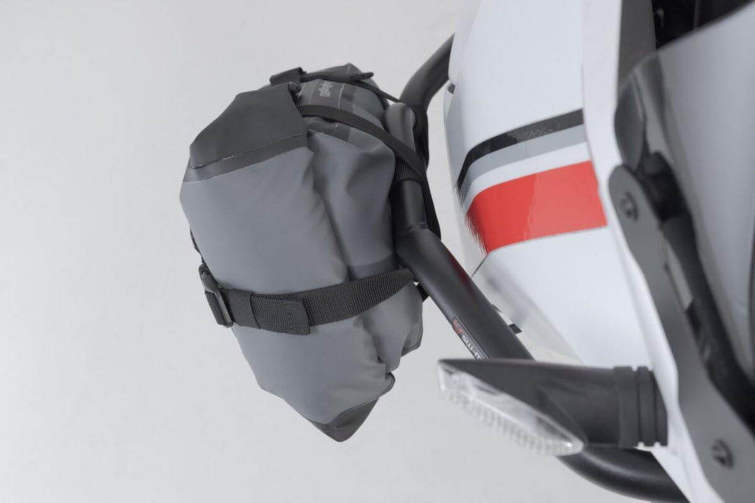 SW-Motech Drybag 80 Motorrad Hecktasche grau Motorradgepack Gepäcktasche 8L Grau Schwarz, 8L Grau Sc