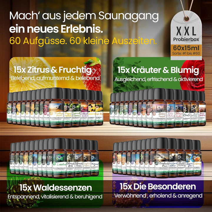 NORDHOLZ® Saunaaufguss Discovery Box 24x15ml [ 