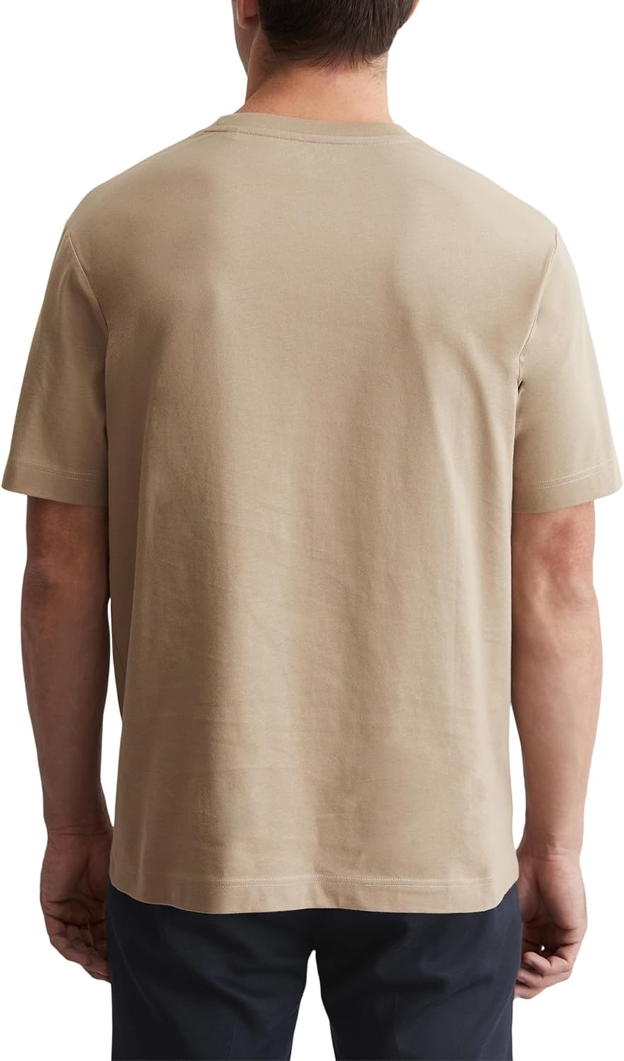 Marc O'Polo Herren T-Shirt aus Bio-Baumwolle Basic XS Charleston Gray, XS Charleston Gray