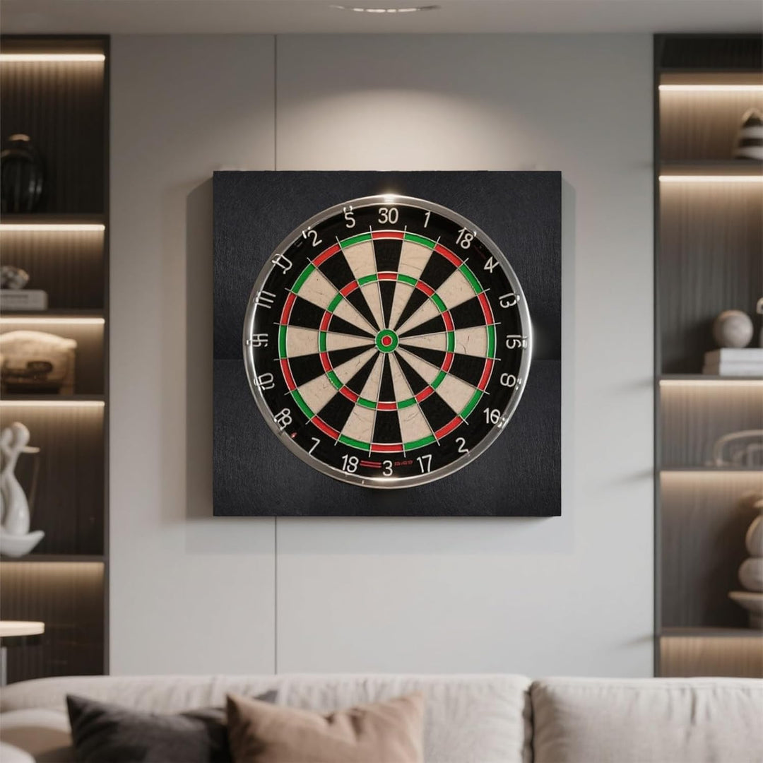 6er Set Dartboard-Wandschutz aus Filz,Selbstklebender Dart-Wandschutz (30x30 cm) Schalldämmend & Kra