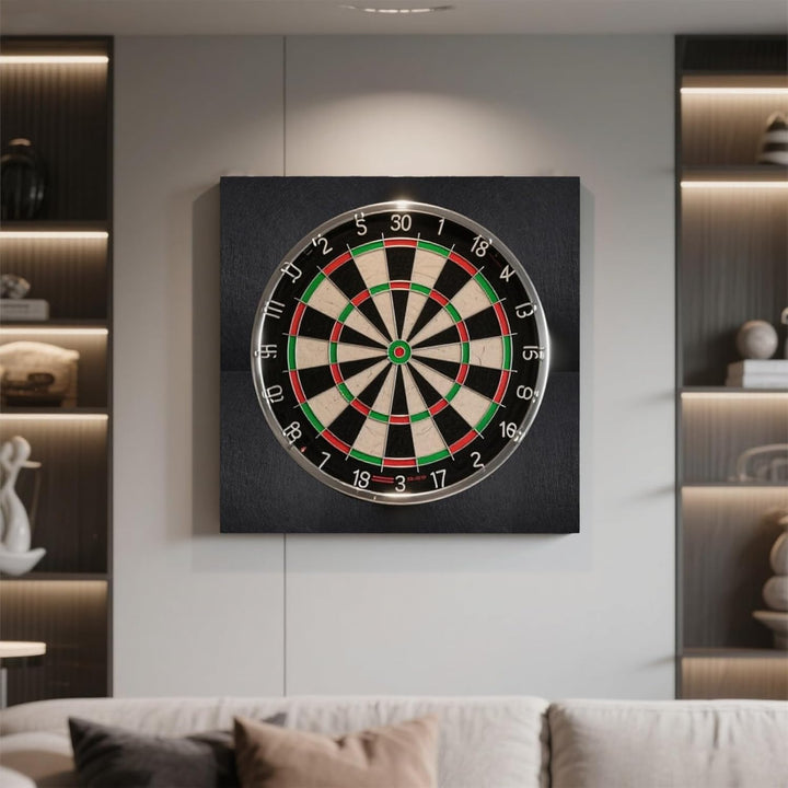 6er Set Dartboard-Wandschutz aus Filz,Selbstklebender Dart-Wandschutz (30x30 cm) Schalldämmend & Kra