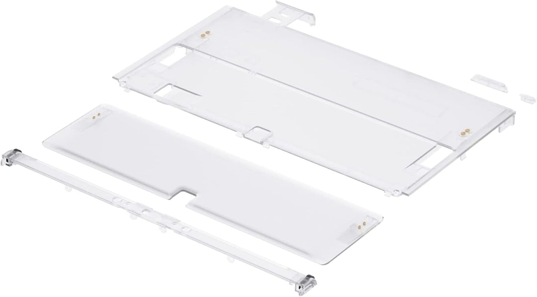 eXtremeRate Backplate Case für Nintendo Switch OLED Console, DIY-Ersatz Rücken Hülle Gehäuse&Lautstä
