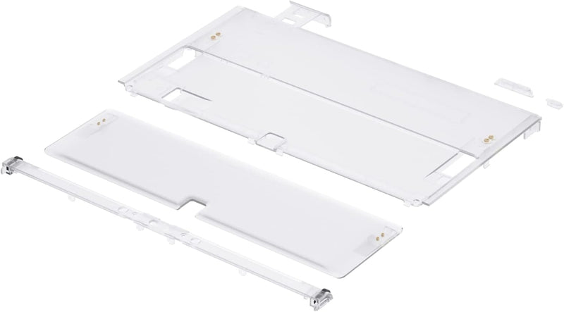 eXtremeRate Backplate Case für Nintendo Switch OLED Console, DIY-Ersatz Rücken Hülle Gehäuse&Lautstä