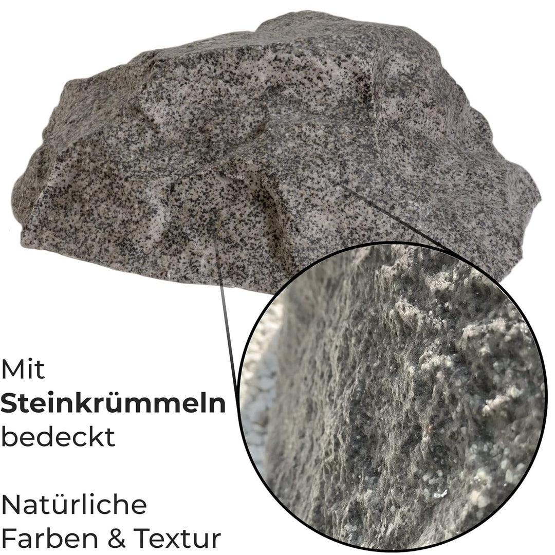 Kunstfelsen Für Garten Abdeckung Für Poolpumpe Sandfilteranlage Gullideckel Dekosteine Felsen Für Sc