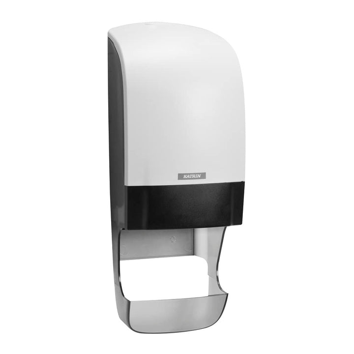 Katrin 90144 Inclusive System Toilettenpapierspender mit Hülsenfänger, Weiss