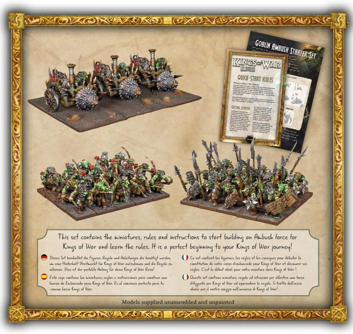 Mantic Games Kings of War Ambush Goblin Starter-Set