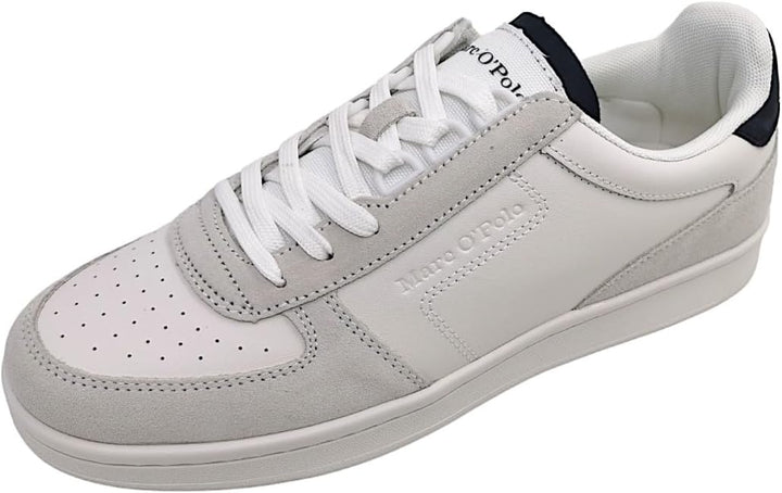 Marc O'Polo Herren Mod. Vincenzo 2a Sneaker, Weiss