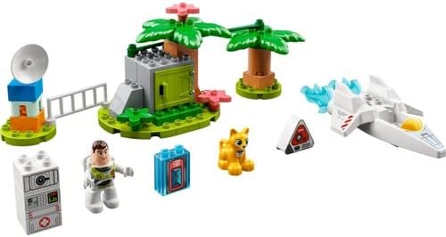 LEGO 10962 DUPLO Disney and Pixar Buzz Lightyears Planetenmission Weltraum-Spielzeug mit Raumschiff