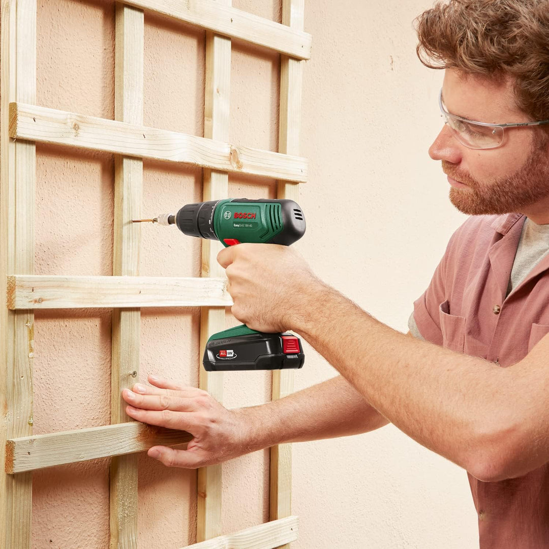 Bosch Home and Garden 06039D8005 Bosch Akkuschrauber EasyDrill 18V-40 (2 Akku 2,0 Ah, 18 Volt System