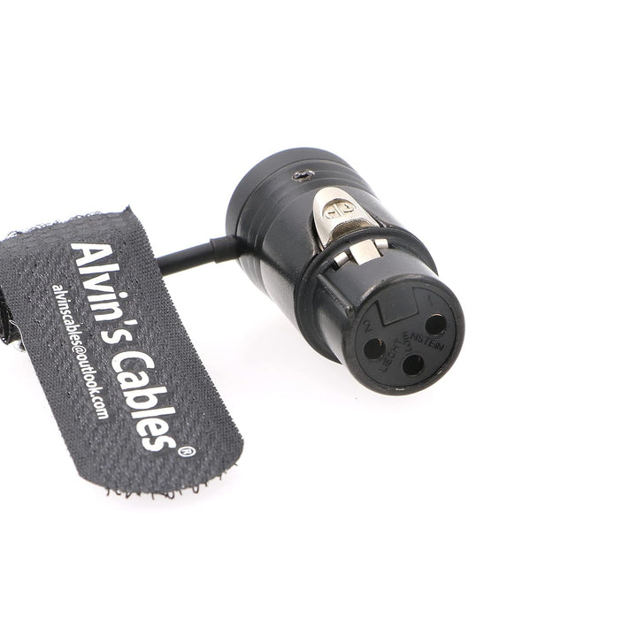 Low-Profile 3 Pin XLR Stecker auf Buchse Kabel Originalstecker Symmetrisches Mikrofon Audiokabel Som