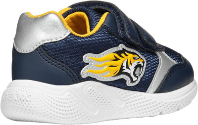 Geox Baby-Jungen B Sprintye Boy B Sneakers, Navy Dk Yellow
