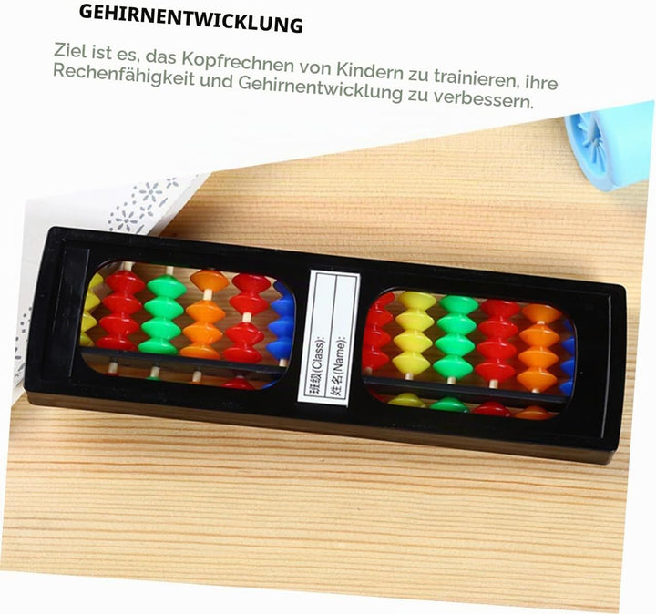Toddmomy 2 Stücke Abakus Spielzeug Kinder Pädagogische Spielzeug Kinder Math Spielzeug Bunte Chinesi