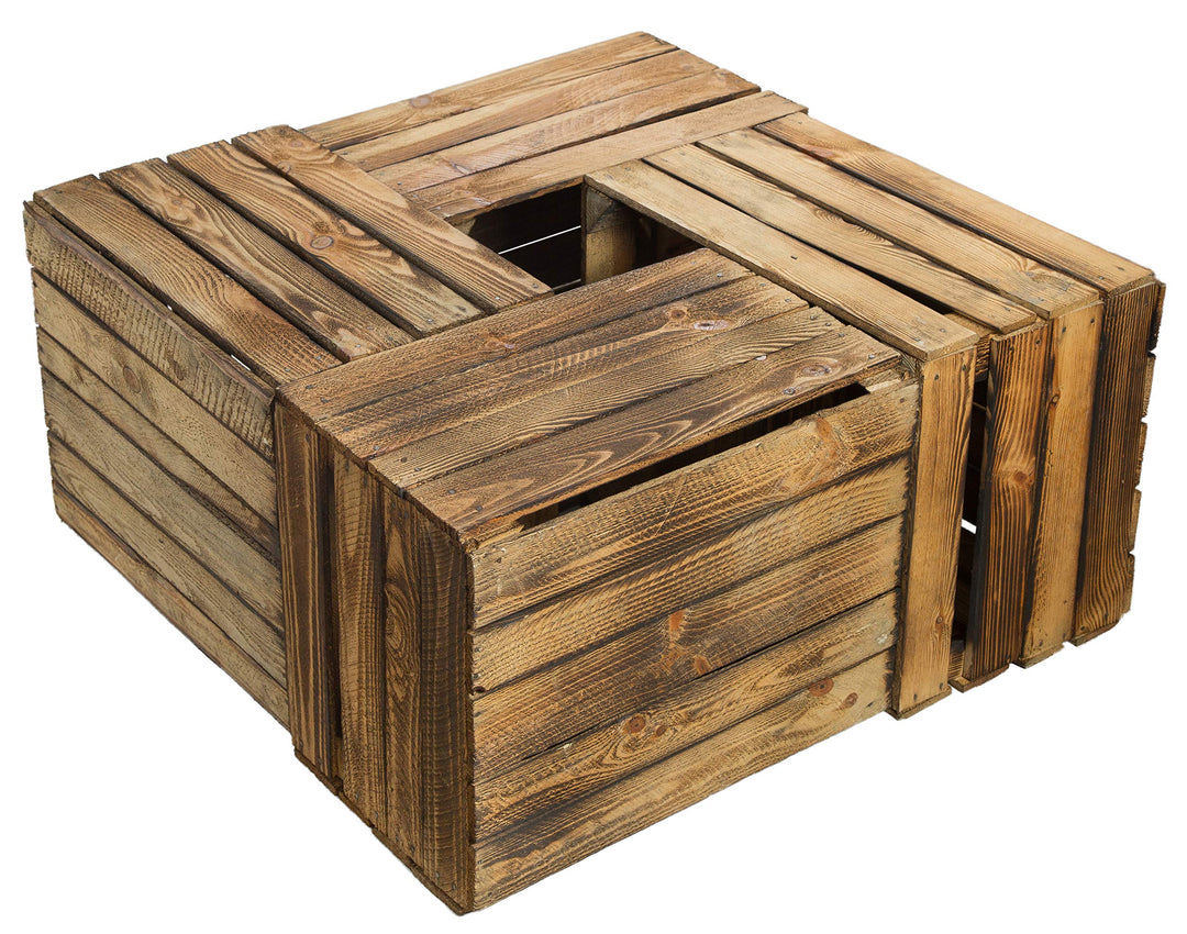 Vintage Holzkisten im Sparset Originale Obstkisten Apfelkisten Weinkisten aus dem Alten Land Möbelba