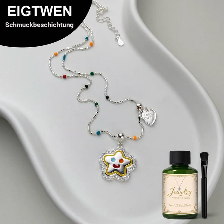 EIGTWEN Schmuckbeschichtung Anlaufschutz, Schmuck-Schutzbeschichtung schützt Ornamente vor täglichem