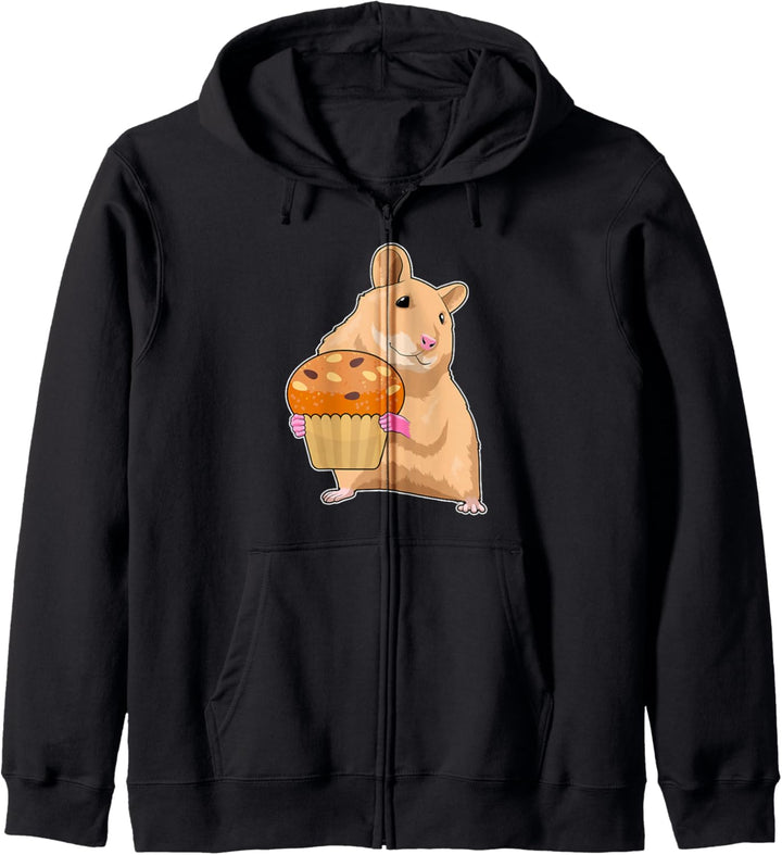 Hamster Muffin Kapuzenjacke
