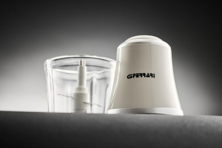 G3 Ferrari G20163 Zerkleinerer Vetromix, 500 W, 500 ml, Glasbecher, Pulsebetrieb, Edelstahlklingen,