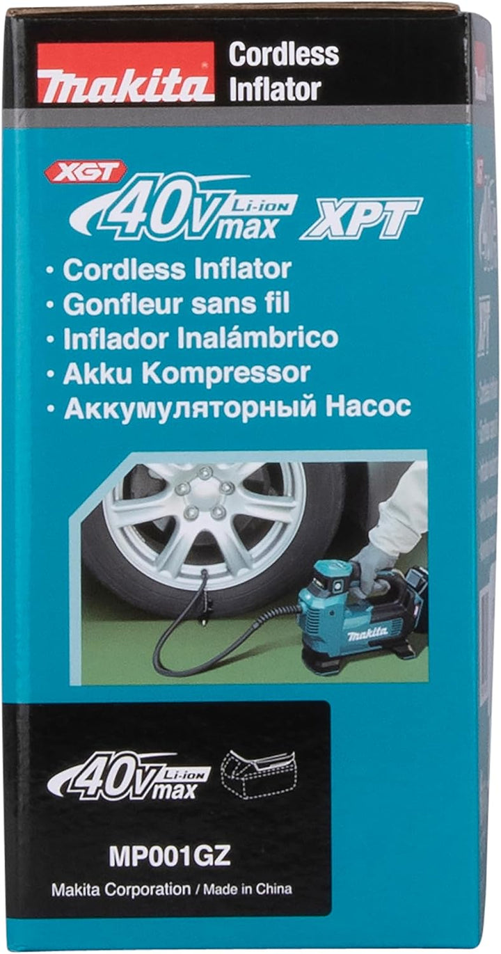 Makita MP001GZ Akku-Kompressor 11,1 bar 40V max. (ohne Akku, ohne