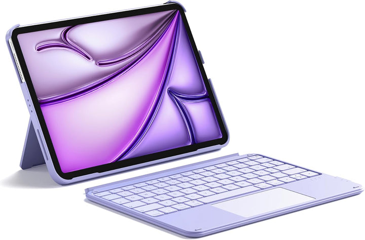 Inateck Hülle mit Tastatur,Ultraleichte Tastatur für iPad 10/11 Generation A16 2025 11 Zoll,iPad Air