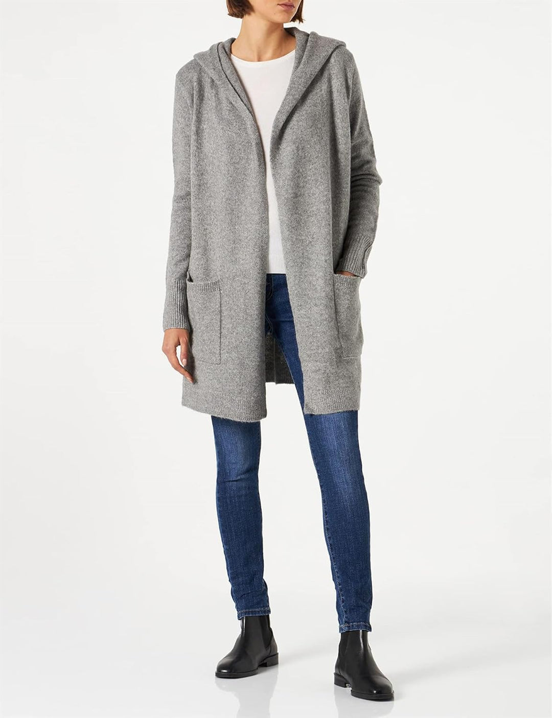 camel active Damen Pullunder XS Flanell Melange, XS Flanell Melange