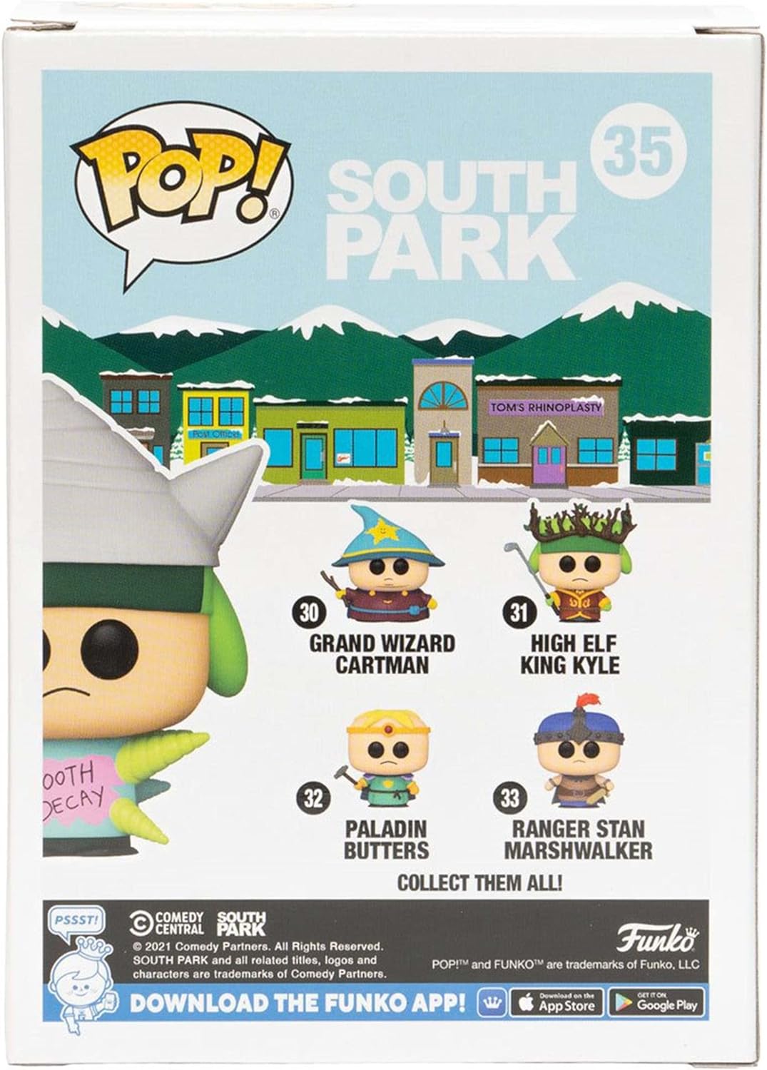 Funko South Park Kyle Tooth Decay Pop! Vinyl Figure – 2021 Exclusive Convention, Grün