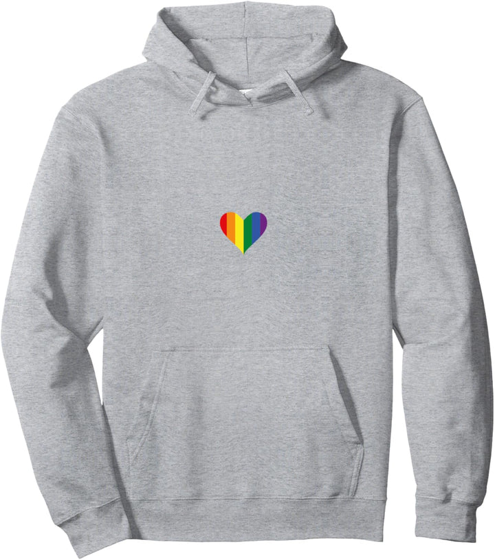 LGBTQ Flagge Mini Regenbogen Flagge Regenbogen Seitentaschen Pullover Hoodie