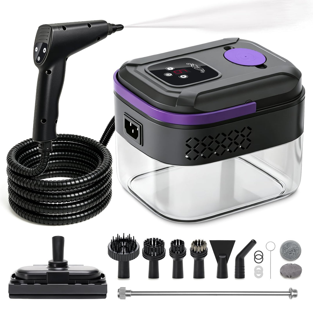G-STORY Dampfreiniger für Zuhause und Auto – 1700ml grosser Tank, 10S schnelles Aufheizen, tragbarer