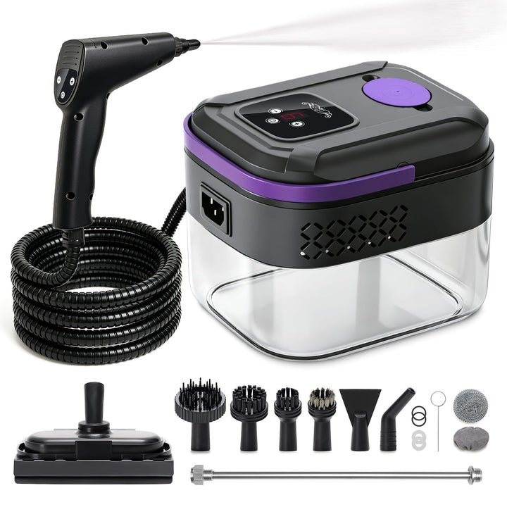 G-STORY Dampfreiniger für Zuhause und Auto – 1700ml grosser Tank, 10S schnelles Aufheizen, tragbarer