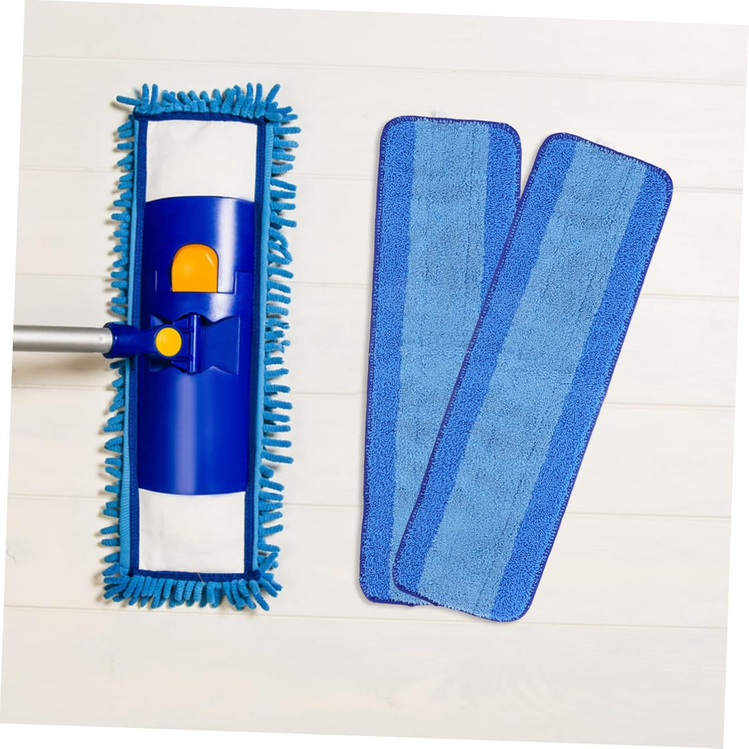 Cabilock 4 Wiederverwendbare Fasermopp Ersatzpads Maschinenwaschbar Mit Schnell Trocknung Kompatibel