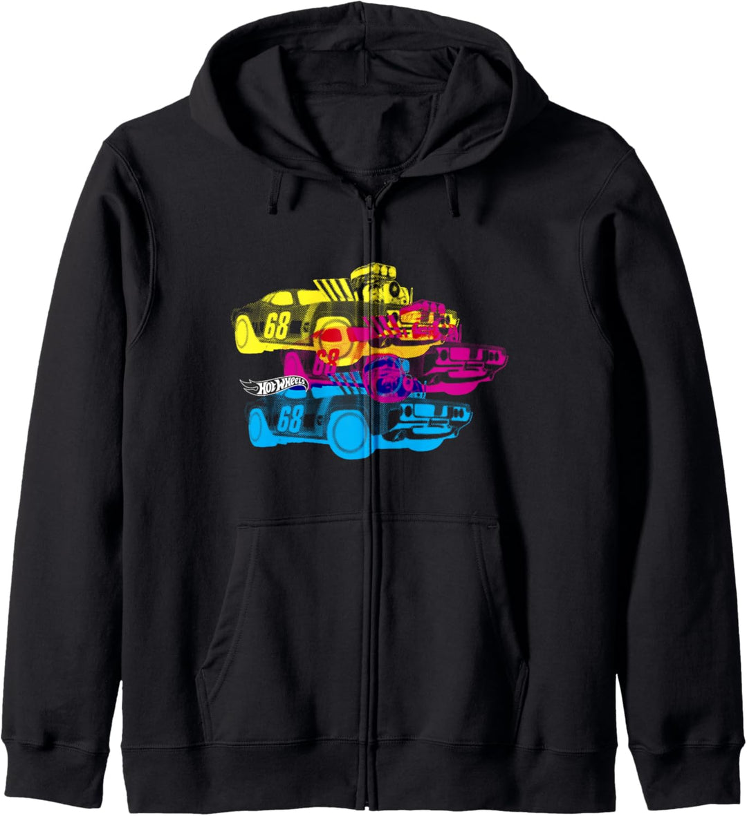 Hot Wheels Auto Neon Racing Kapuzenjacke