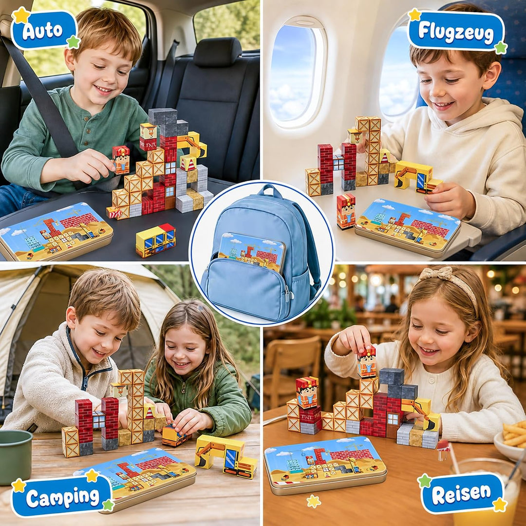 35 Teile Sensorische Magnetische Bausteine für Kinder von 3 bis 10 Jahren 35 Teile Magnetische Baust