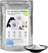 DTF Pulver Weiss 1KG 35.3 oz 1000g Digital Transfer Heisser Schmelzkleber, DTF Heisser Schmelzkleber