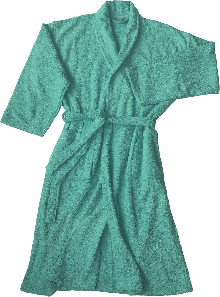 LEBENGOOD Bademantel für Damen, Herren, Unisex, Frottee 100% Baumwolle, Weicher Morgenmantel Dusche,