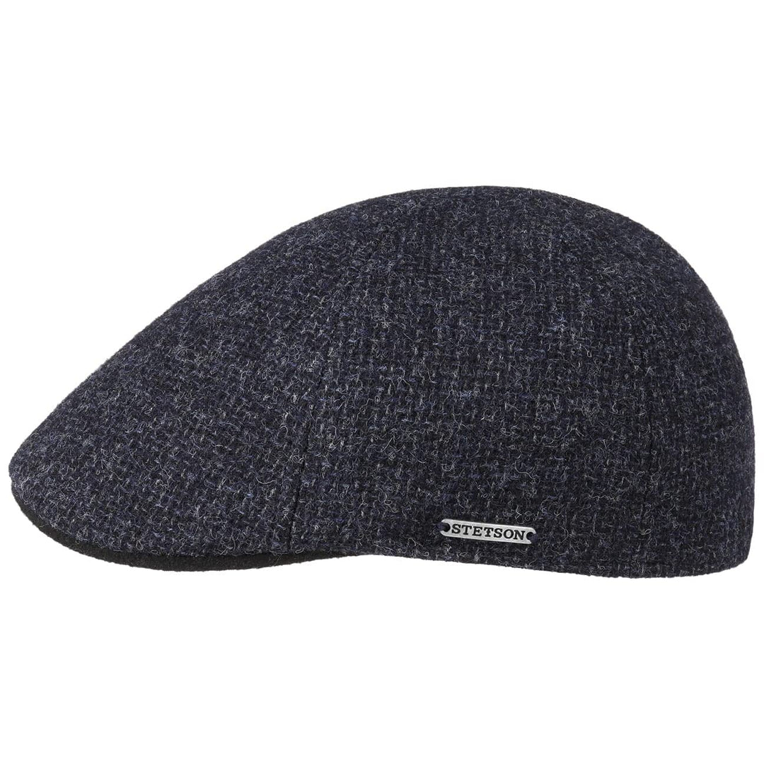 Stetson Texas Classic Wool Flatcap - Schiebermütze Herren - Herrenmütze mit Baumwollfutter - Schirmm
