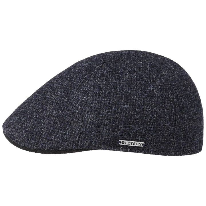 Stetson Texas Classic Wool Flatcap - Schiebermütze Herren - Herrenmütze mit Baumwollfutter - Schirmm