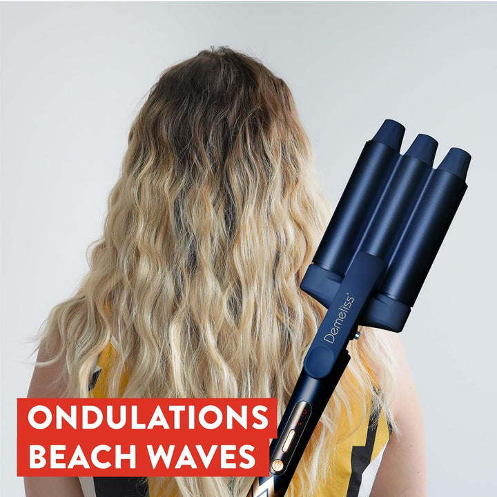 SAINT ALGUE Set Demeliss Waves Wonder Woman - Welleneisen mit Wavy-Effekt + natürliche texturierende