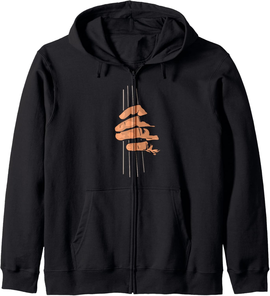 Kontrabass Spieler Musiker Geschenk für Bassist Kapuzenjacke
