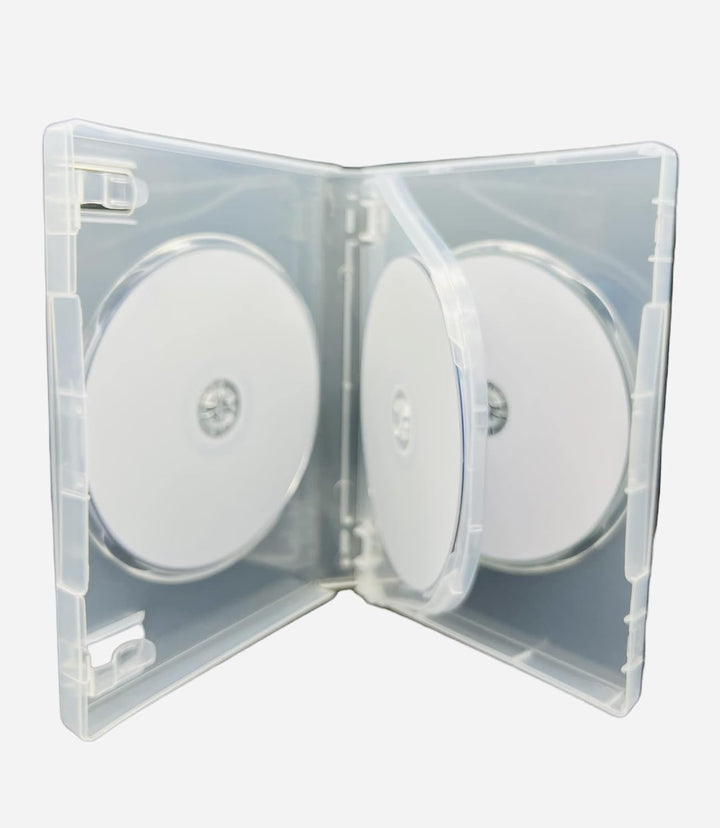 3 Way CD/DVD Multicase Rustic Cognac 27 mm Rücken (1) 25 Stück von Dragon Trading®