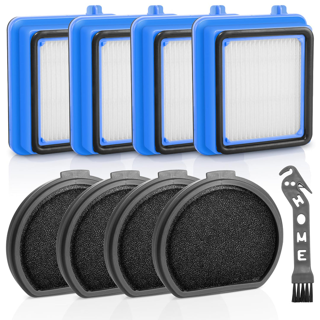 Jollsung ASPK9 Performance Kit für FX9 Staubsauger Ersatzteile Ersatzfilter, 4 Hygienefilter 4 Vormo