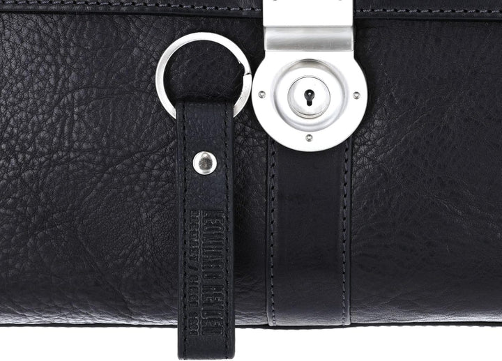 Leonhard Heyden Bergamo Messenger Bag L Black