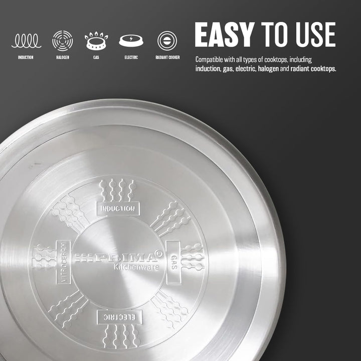 Leichter Wasserkessel mit Pfeiffe aus rostfreiem Edelstahl, Wasserkocher für Camping und Angeln, 2,5