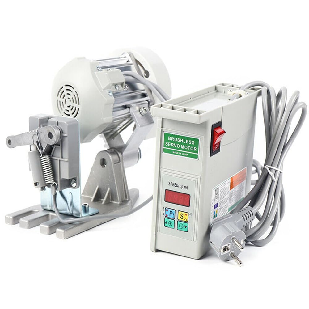 Nähmaschine Motor 750W - Servo Motor 500-3500 UPM Elektrischer Servomotor bürstenlos DC für Nähmasch