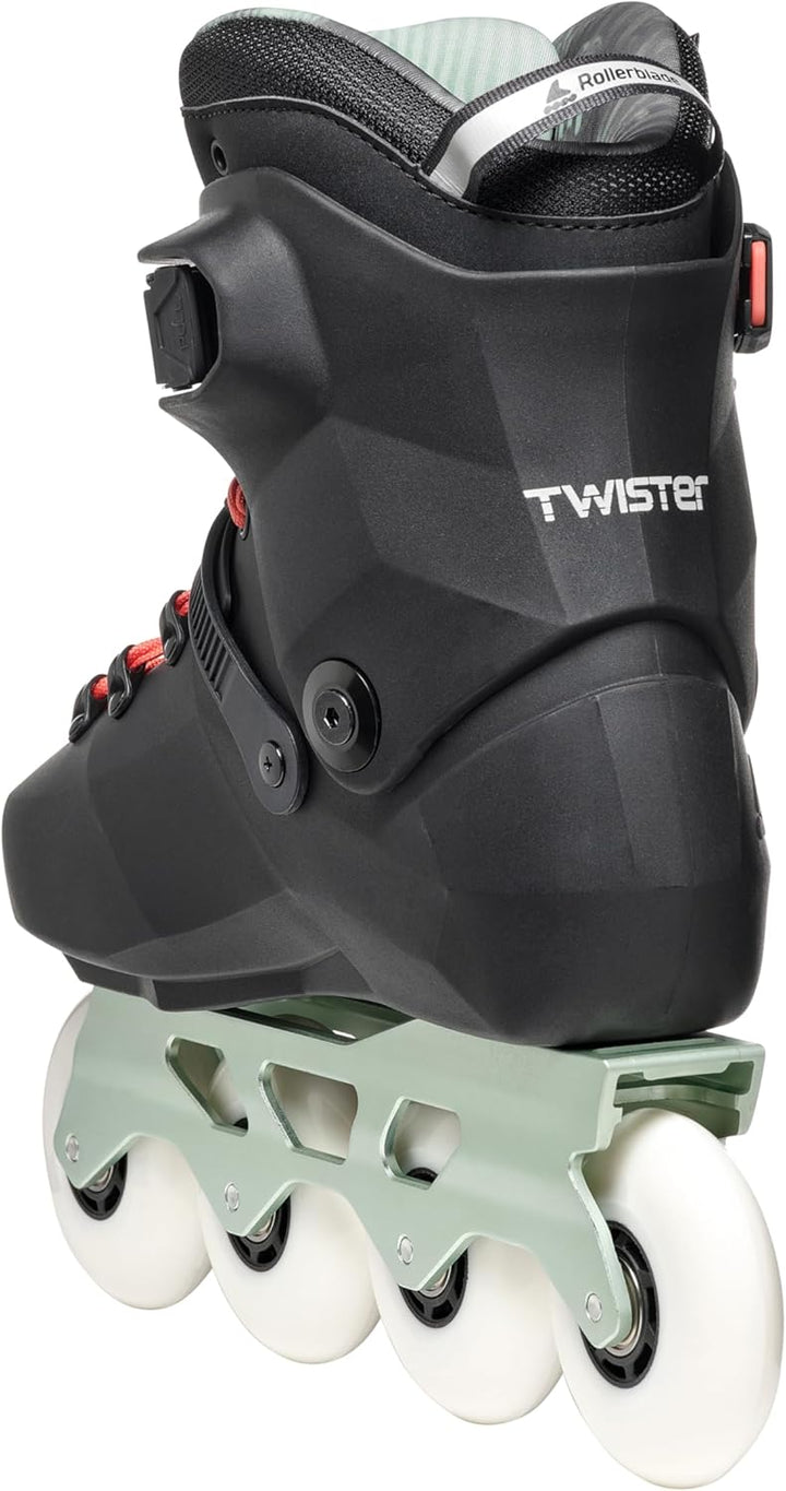 Rollerblade Unisex – Erwachsene Twister Inline Skates 260 Black/Mint, 260 Black/Mint