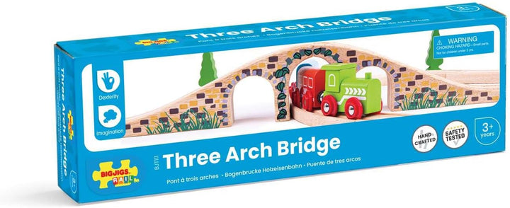 Bigjigs Rail Bogenbrücke Holzeisenbahn