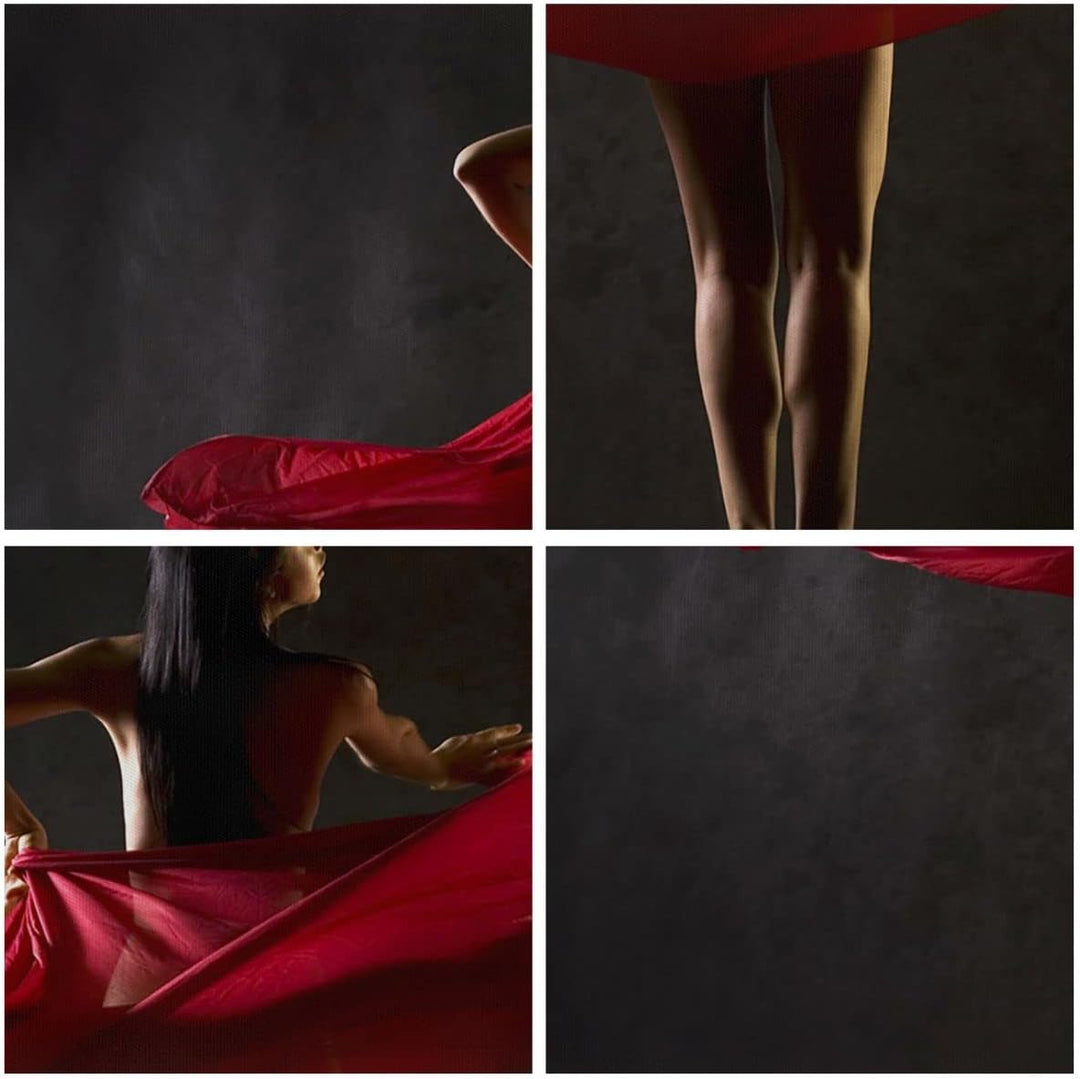 Bilder auf Leinwand Schönheit Körper Tänzer Mädchen Leinwandbild mit Rahmen 45x80cm Wandbilder Dekor