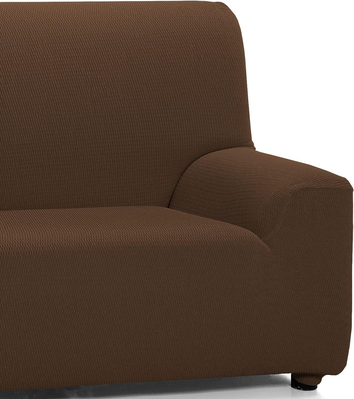 Martina Home Tunez Elastischer Sofabezug, Stoff, Braun, 2-Sitzer (120 bis 170 cm) Braun Elegantes, B