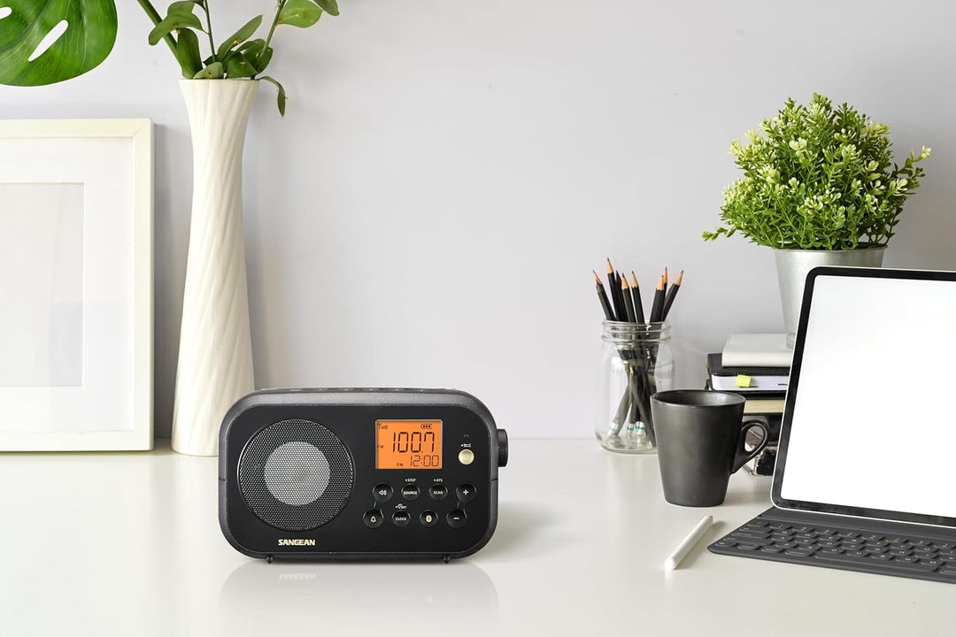 PR-D12BT Black (Traveller 120) UKW Kofferradio wiederaufladbar