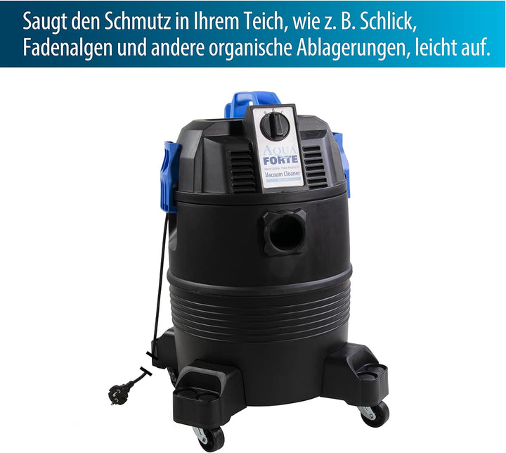 Aquaforte Pond Vacuum Cleaner Teich-, Nass-und Trockensauger